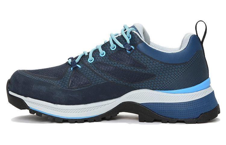Jack Wolfskin Cushioned Wear-Resistant Breathable Lightweight Low-Top Running Shoes Women's Blue