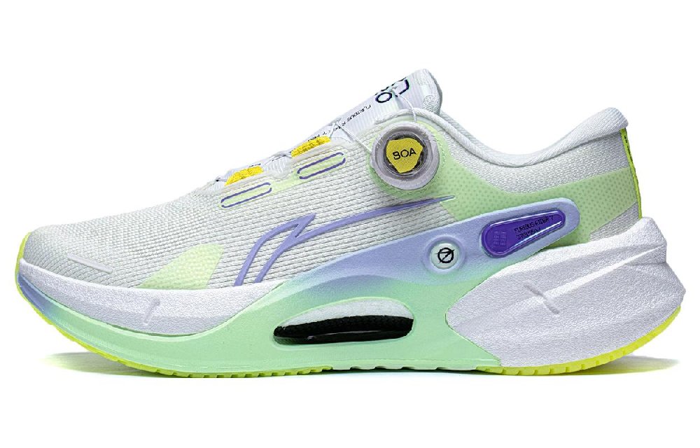 LiNing Furious Rider 7.0 PRO Rebound Low-Top Running Shoes Men's White Green