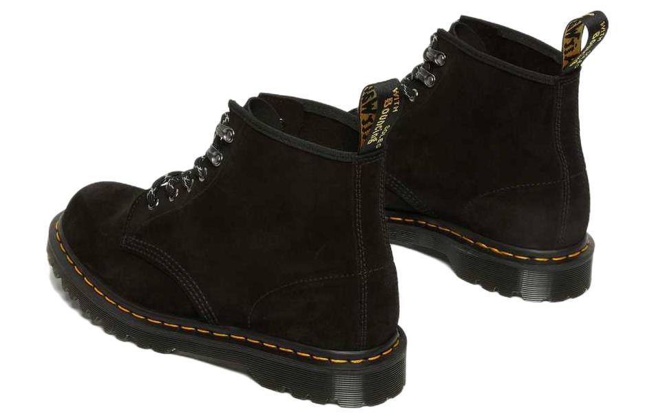 Dr. Martens 101 Made In England Ben Suede Ankle Boots 'Black' купить в интернет-магазине Yoocart с быстрой доставкой по России.