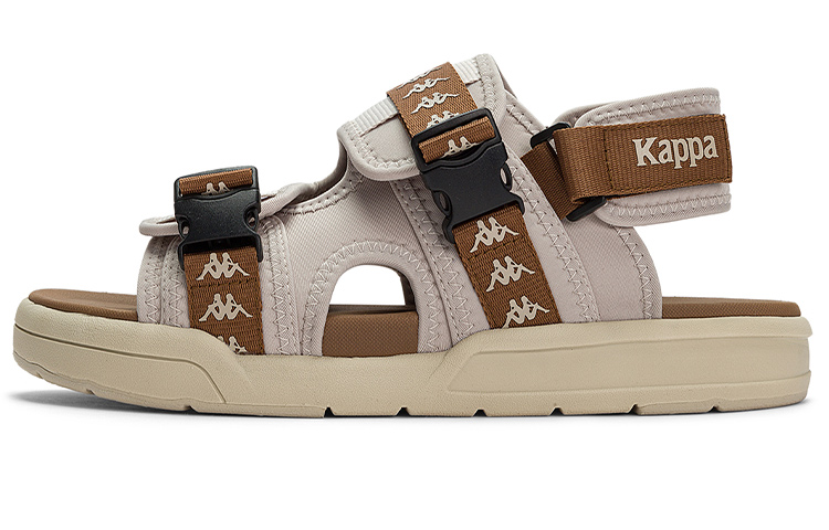 Kappa Sports Slippers Unisex Gray Brown