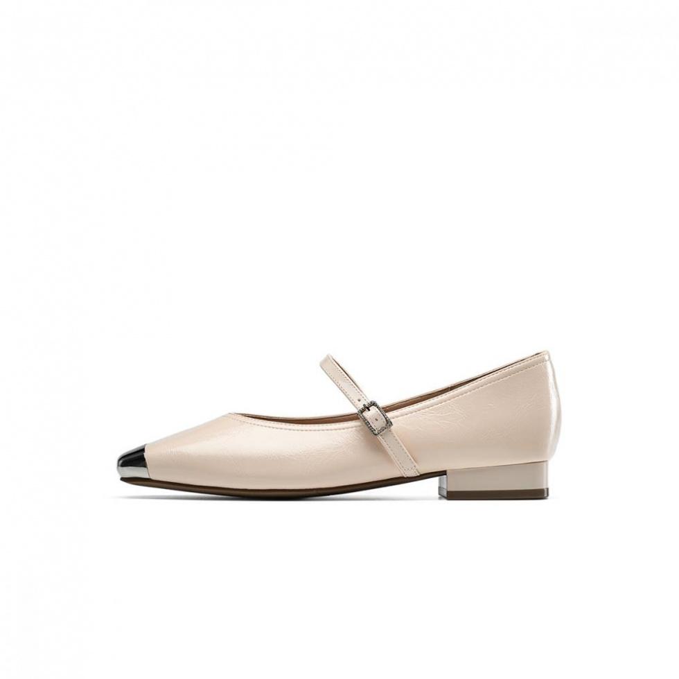 EBLAN Mary Jane Shoes Women's Beige