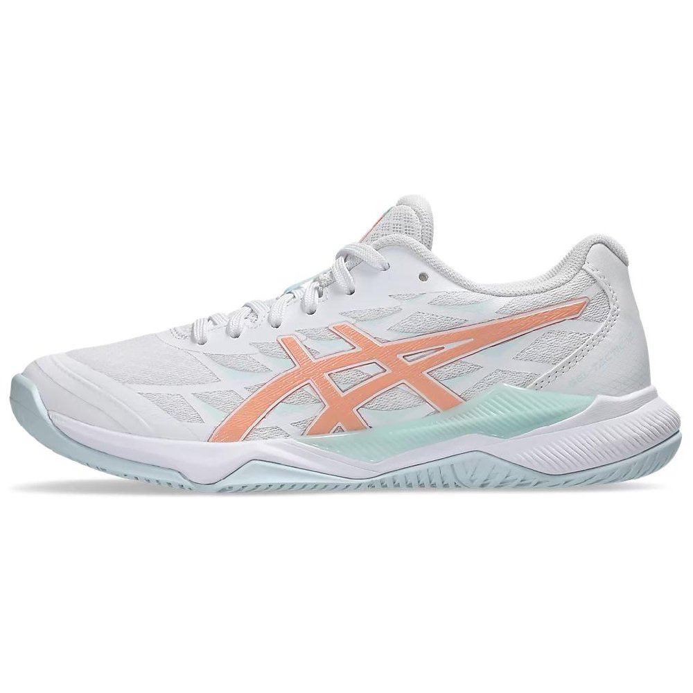 Asics Gel Tactic 12 White Bright Sunstone Women's