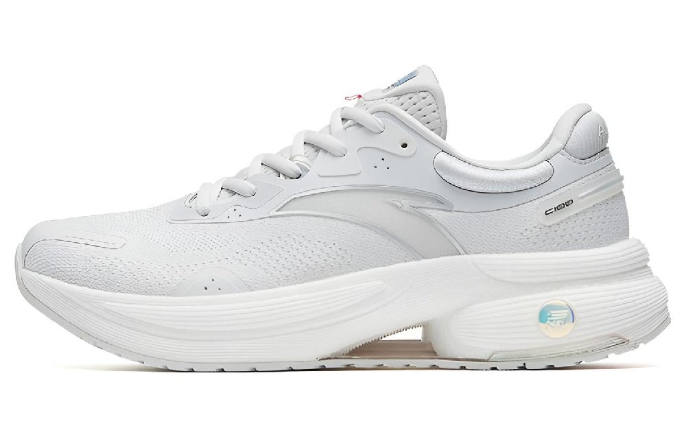 Anta C100 Anti-Slip And Wear-Resistant Breathable Low-Top Running Shoes Women's Gray