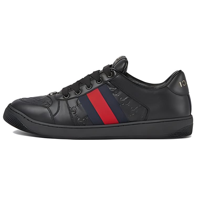 GUCCI Screener Sneaker 'GG Embossed Black'