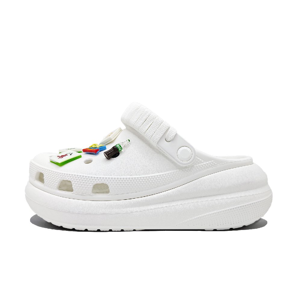 Crocs Crush Clog Tian Hu Mahjong, Pure Suit Clogs Unisex White