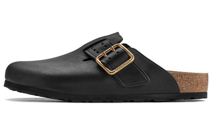 Birkenstock Boston Bold Leather Black