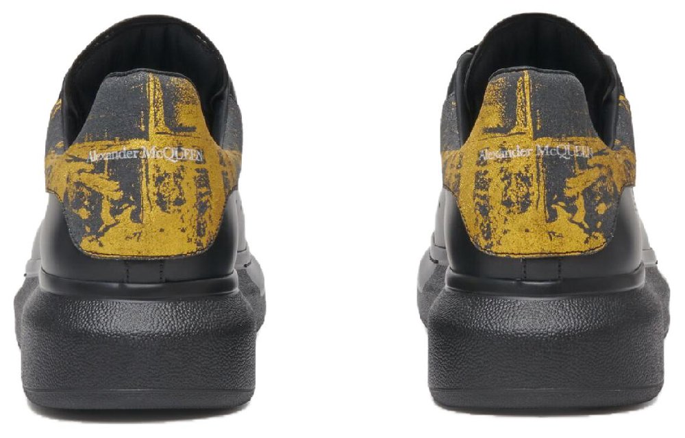 Alexander McQueen Logo Printed Lace-Up Sneakers