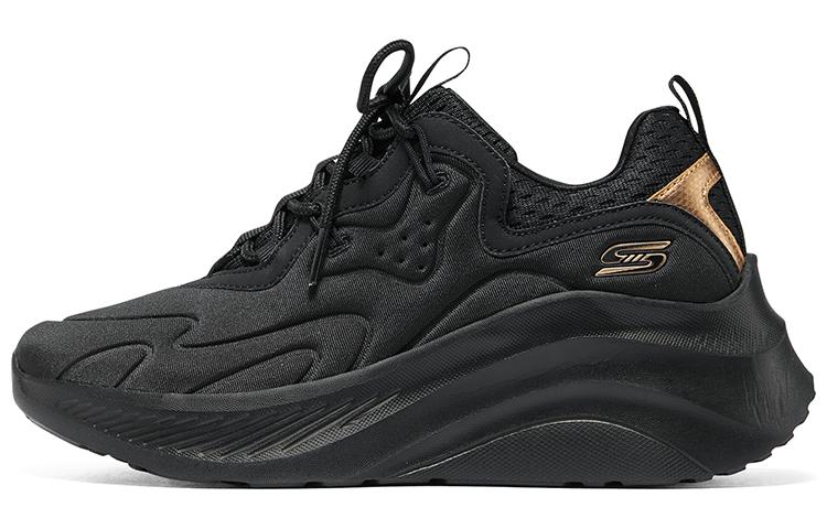 Skechers Sport Soft Shoes Slip-Resistant Breathable Lightweight Cushioning Low-Top Casual Shoes Women's Black