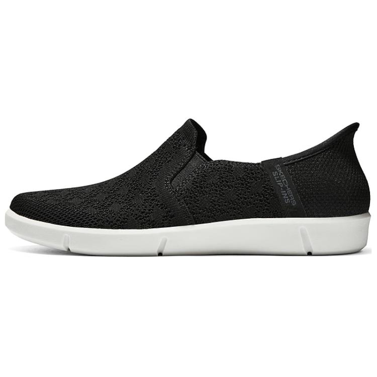Skechers Cushioning Breathable Low-Top Casual Shoes Women's Black