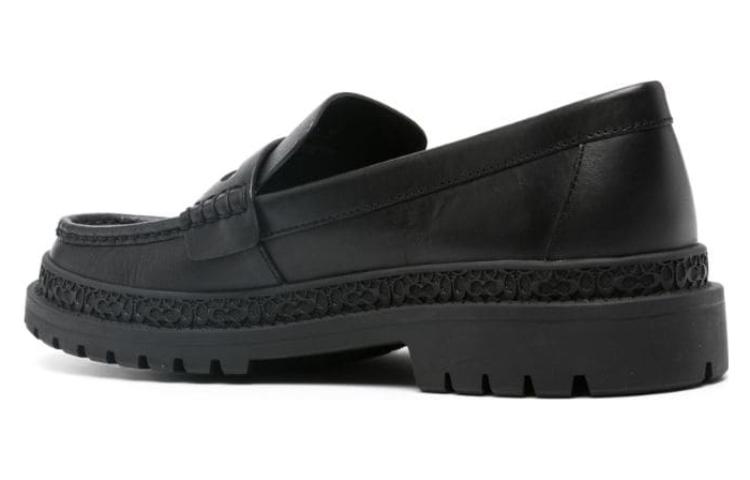 COACH Penny-slot Leather Loafers купить в интернет-магазине Yoocart с быстрой доставкой по России.