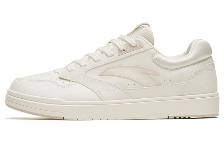 Anta Anti-Slip Wear-Resistant Low-Top Skateboard Shoes Men's White