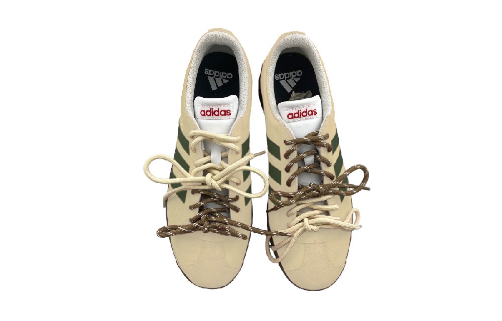 Adidas Neo VL Court Lifestyle Low Top Skateboard Shoes Unisex Yellow