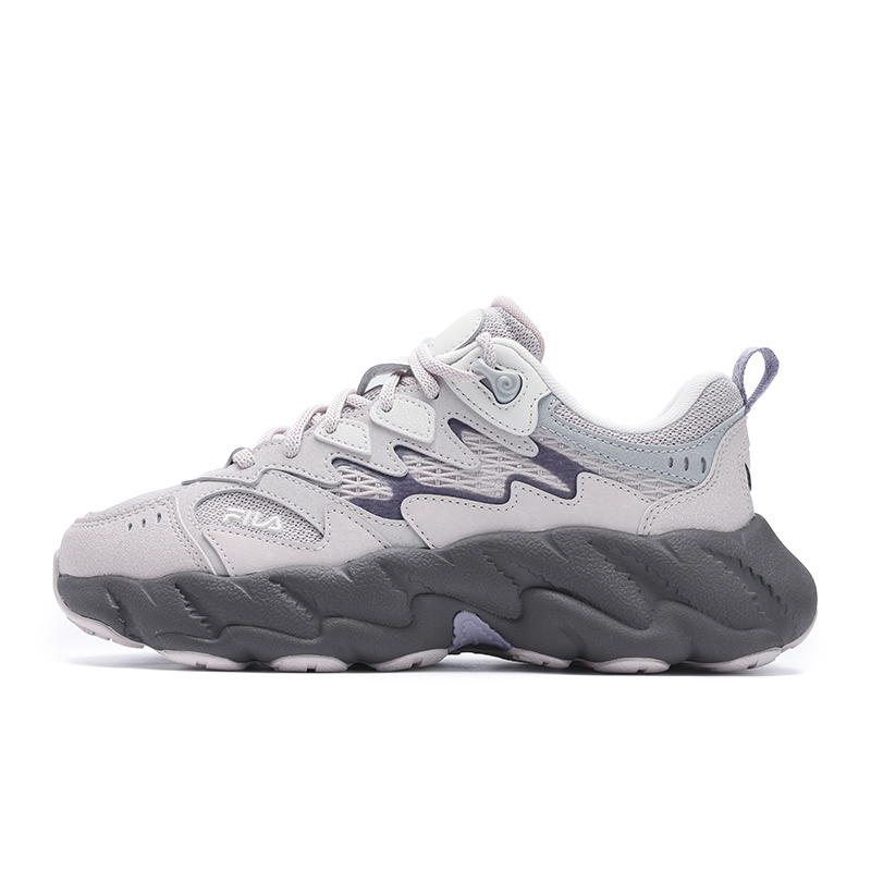 FILA Fern2 Anti Slip Wear Resistant Breathable Coverage Low Top Casual Shoes Women's Pink