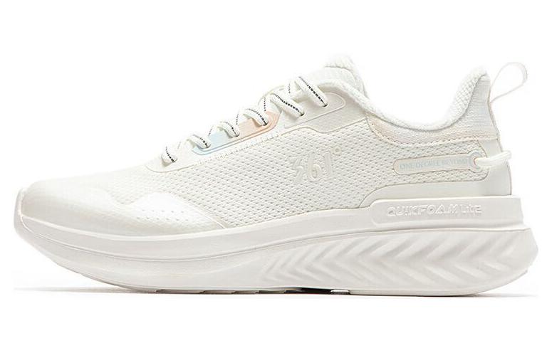 361° Cushioned Slip Resistant Abrasion Resistant Low Top Casual Running Shoes Women's White