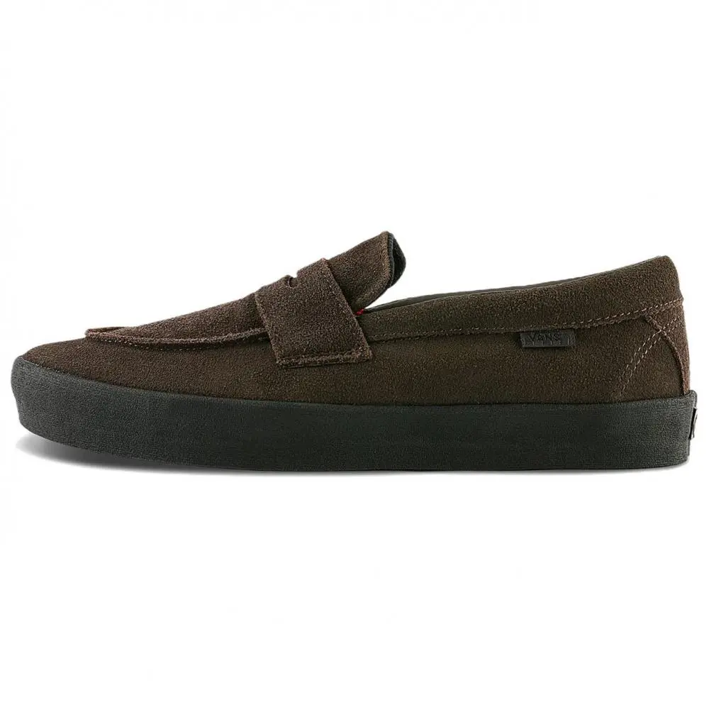 Vans Loafer Skateboard Shoes Unisex Brown