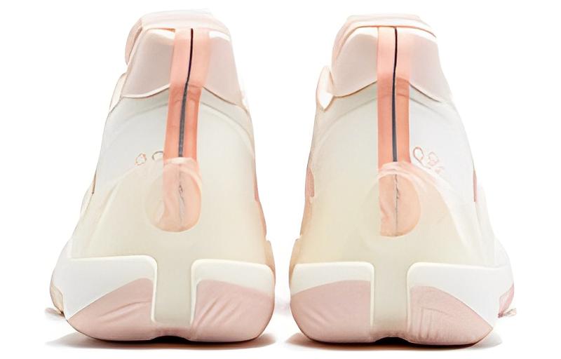 361° AG Sparkling Anti-Slip And Wear-Resistant Breathable Low-Top Basketball Shoes Men's White Orange