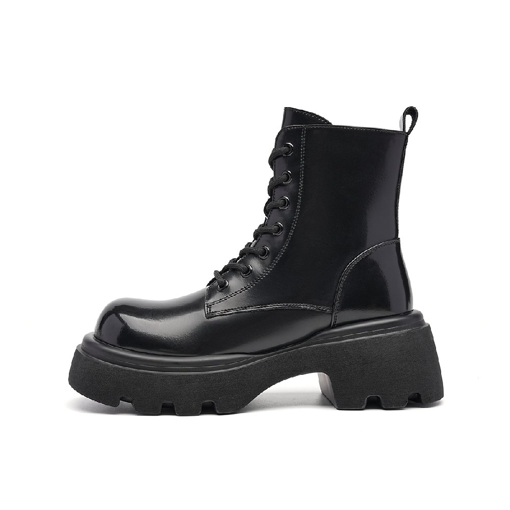 EBLAN Short Martin Boot Women's Black