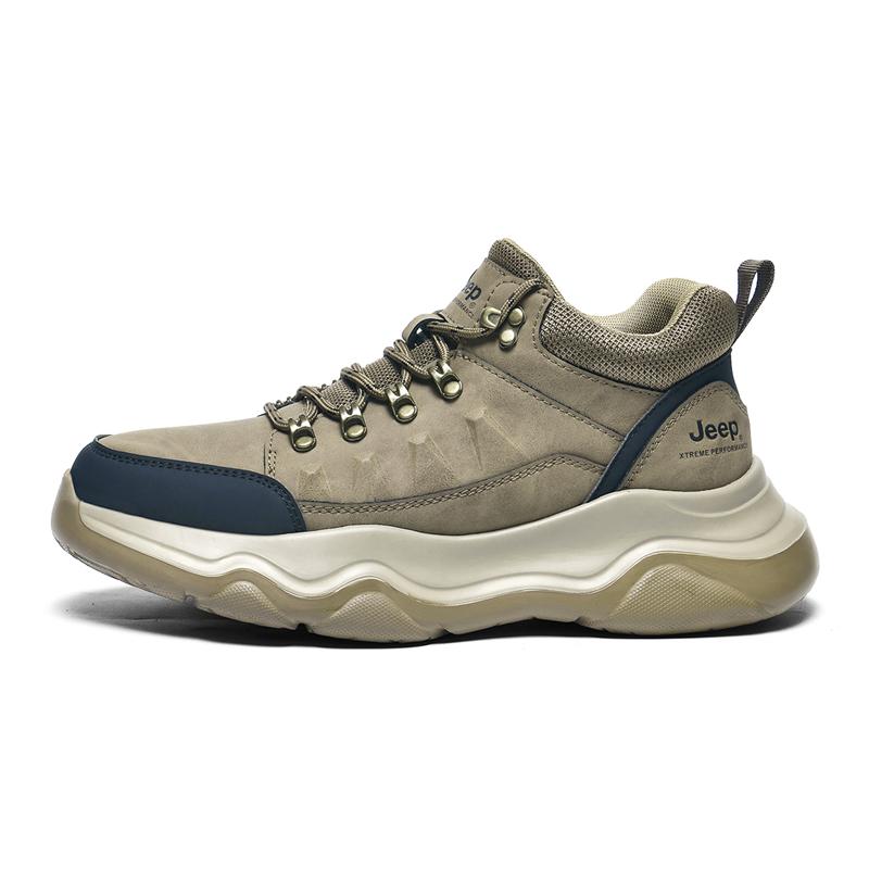 Jeep Wear-Resistant Coverage Low-Top Hiking Shoes Men's