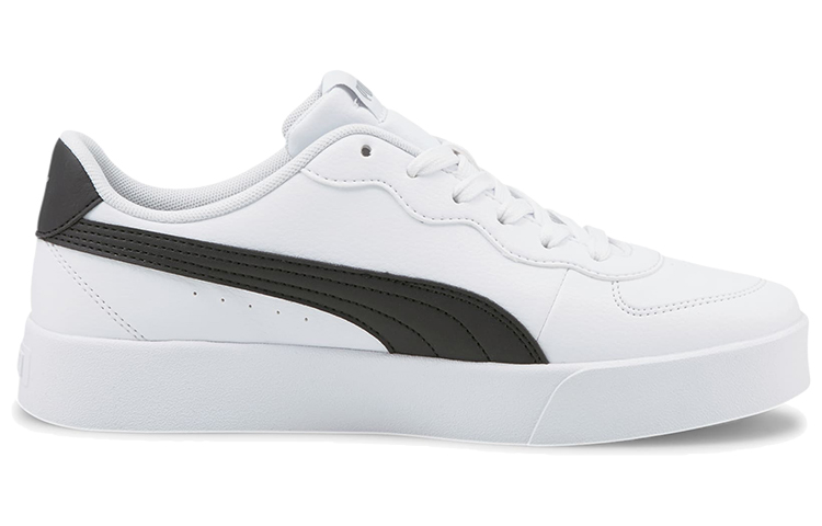 PUMA Skye Clean Casual Board Shoes White/Black Women's