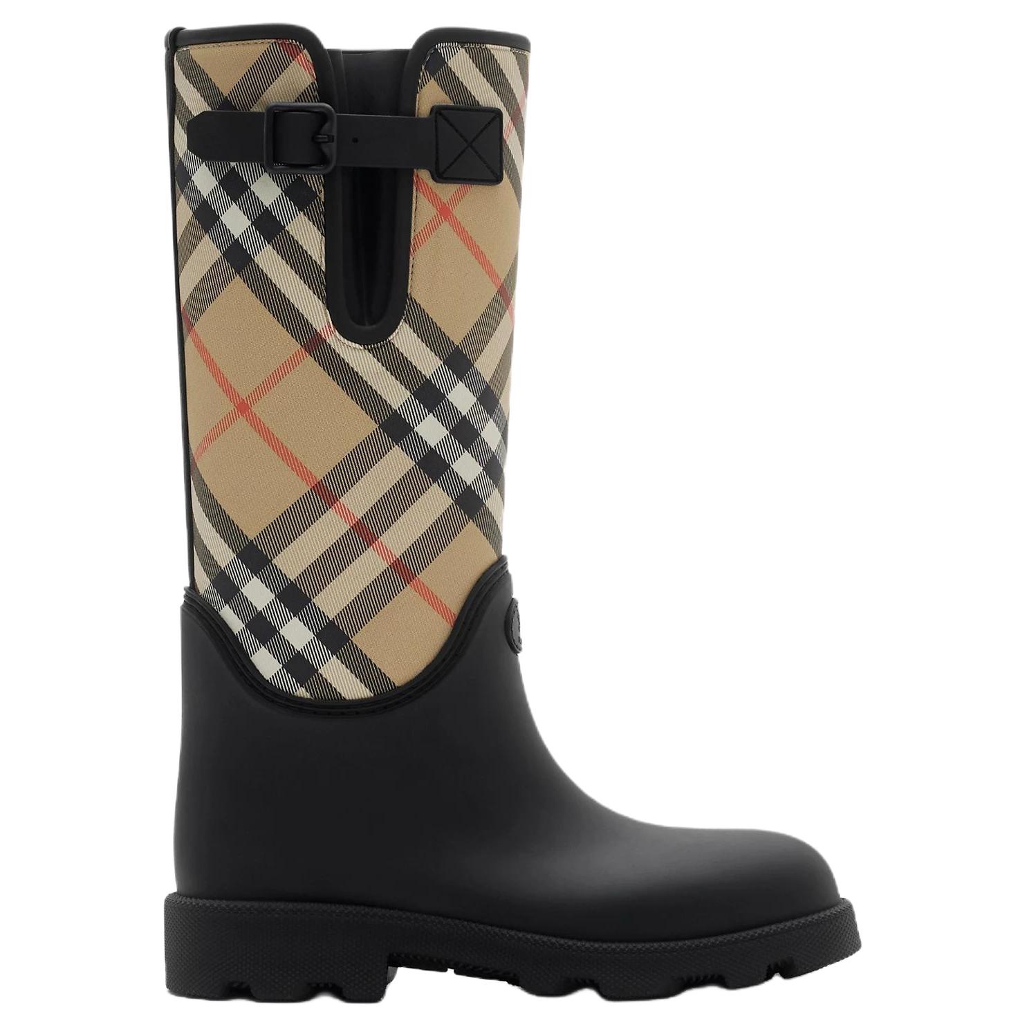 Burberry Rain Boots Women's Black