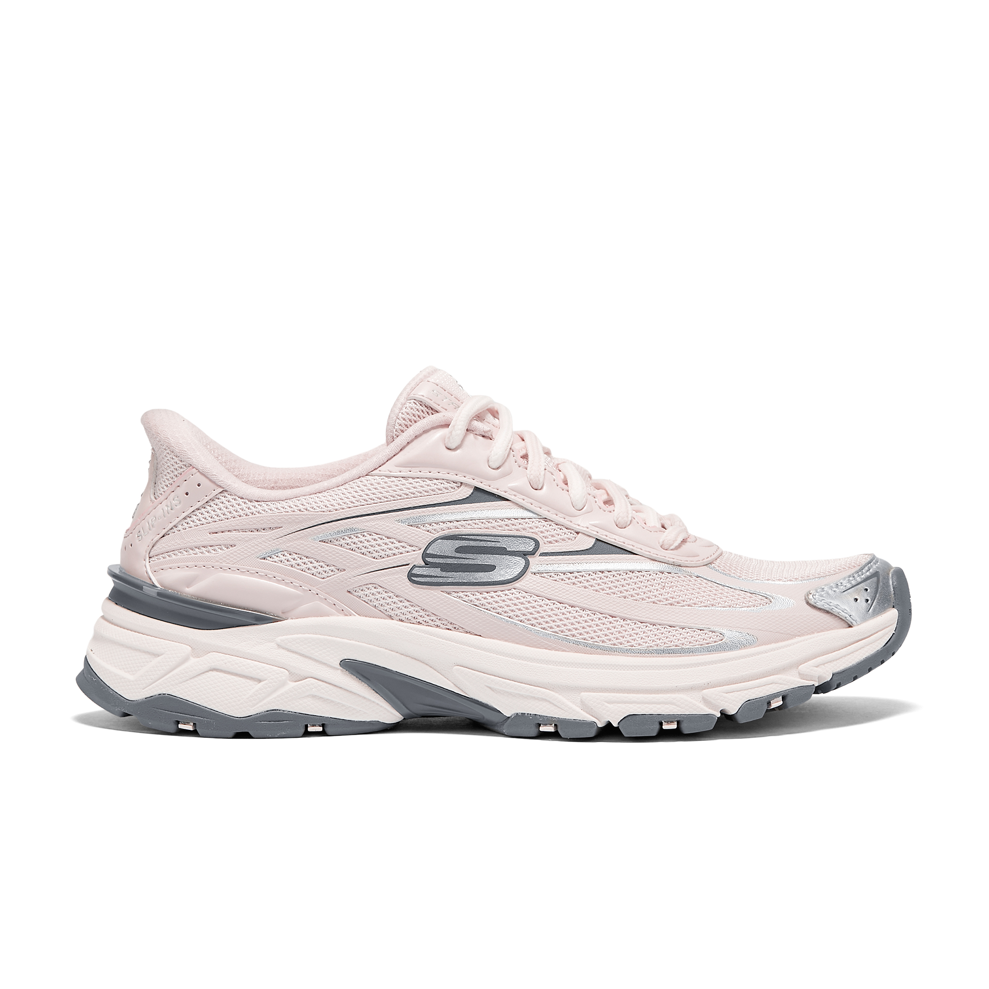 Skechers Silver Wing Shoes Lightweight Low top Casual Shoes Women's Pink купить в интернет-магазине Yoocart с быстрой доставкой по России.