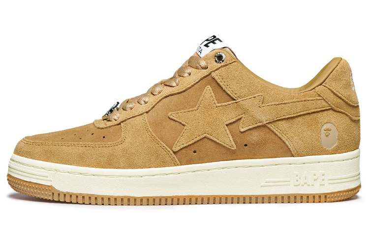 BAPE A BATHING APE Bape Sta Beige Suede