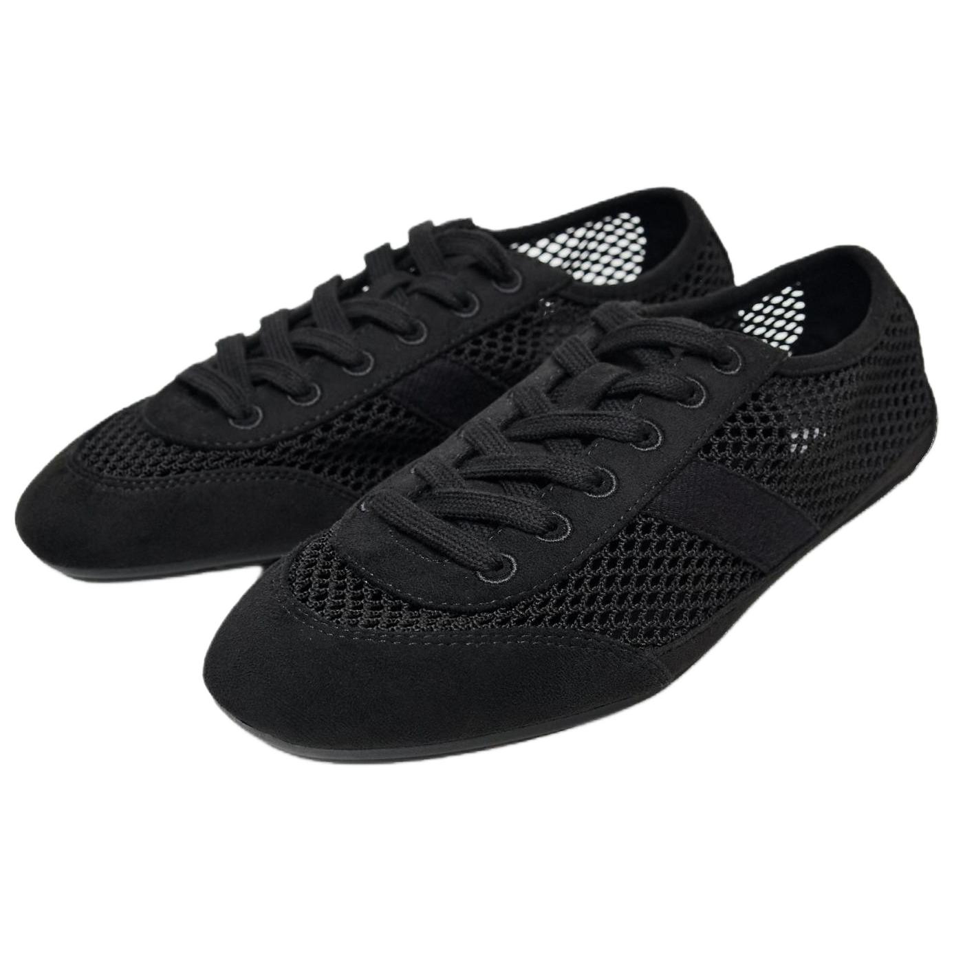 ZARA Low top Casual Shoes Women's Black купить в интернет-магазине Yoocart с быстрой доставкой по России.