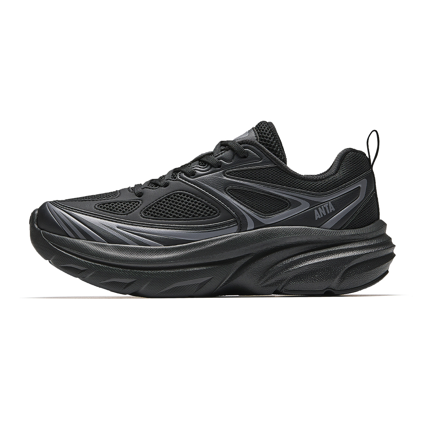 Anta Breathable And Slip Resistant Casual Fashion Trend Women's Basic Black