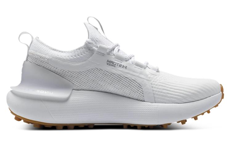 Under Armour HOVR Phantom Abrasion Resistant Low Top Golf Shoes Women's White