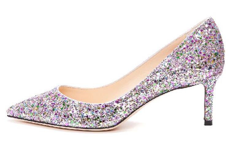 Jimmy Choo ROMY Slim Heel High Heels 6cm Women's Multicolor