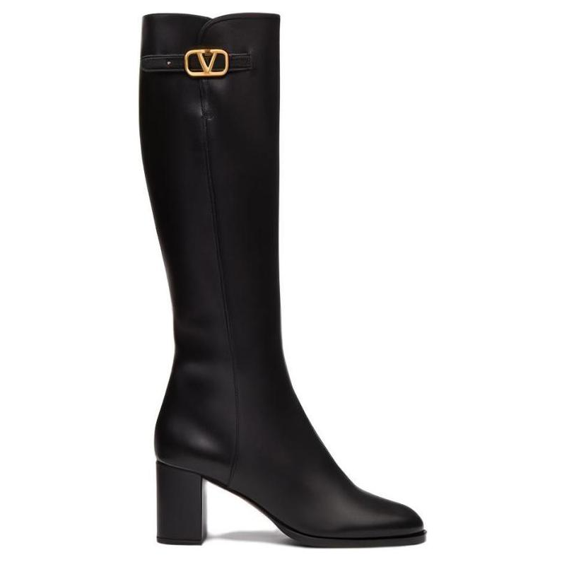 Valentino Garavani VLogo Signature 70mm Knee-high Boots
