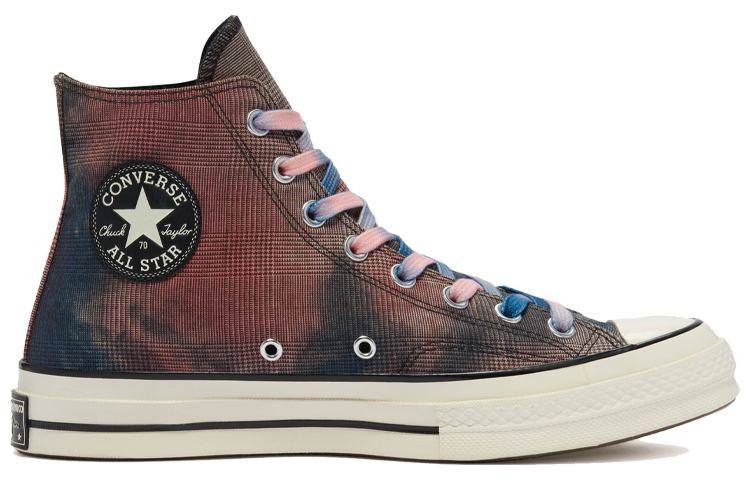 Chuck 70 Converse High 'Tie Dye Plaid' купить в интернет-магазине Yoocart с быстрой доставкой по России.