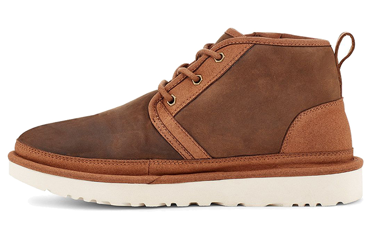 UGG Neumel Zip High Top Fleece Lined Brown