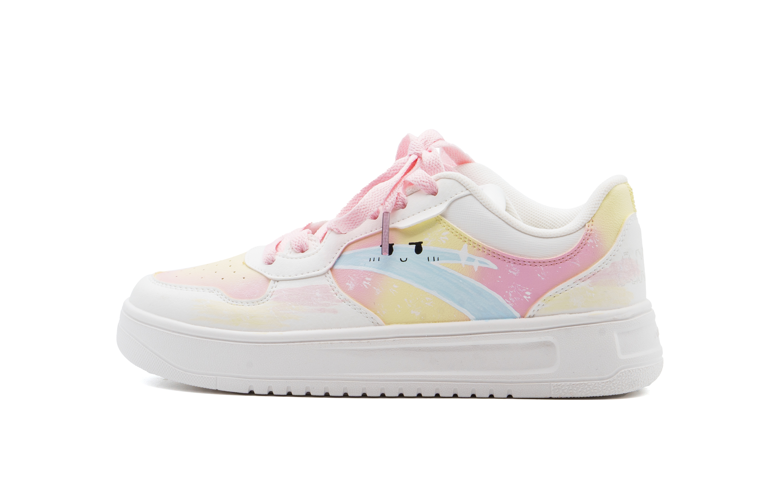 Anta Relaxed Cushioning, Wear Resistant Low Top Skateboard Shoes Unisex White купить в интернет-магазине Yoocart с быстрой доставкой по России.