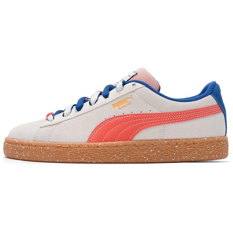 PUMA Coverage, Abrasion Resistant, Balanced, Lightweight, And Breathable Low Top Skateboard Shoes Unisex Ecru