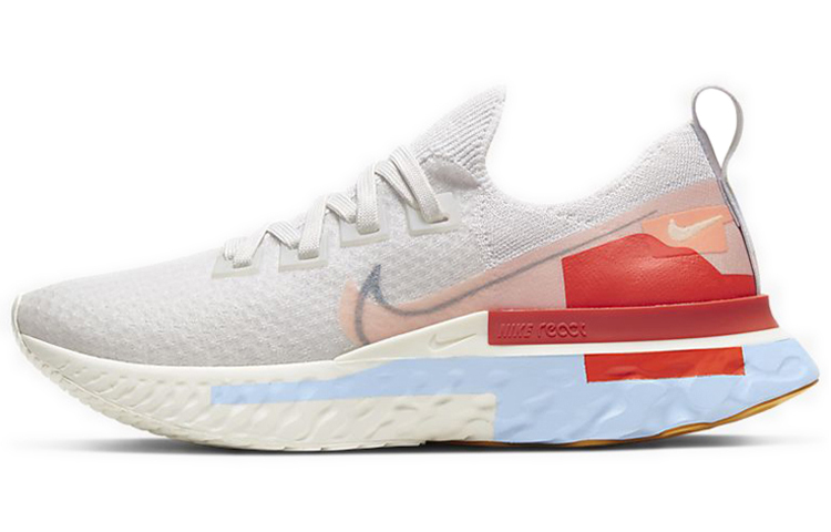 Nike React Infinity Run Flyknit Psychic Blue Coral Women's