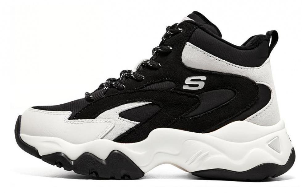 Skechers D'LITES 3.0 'Black White' Women's