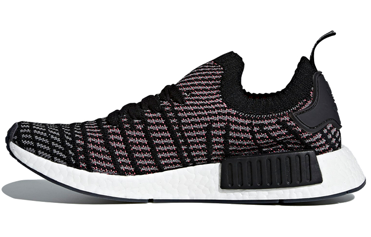 Adidas Originals Nmd R1 Stlt Black Grey Solar Pink