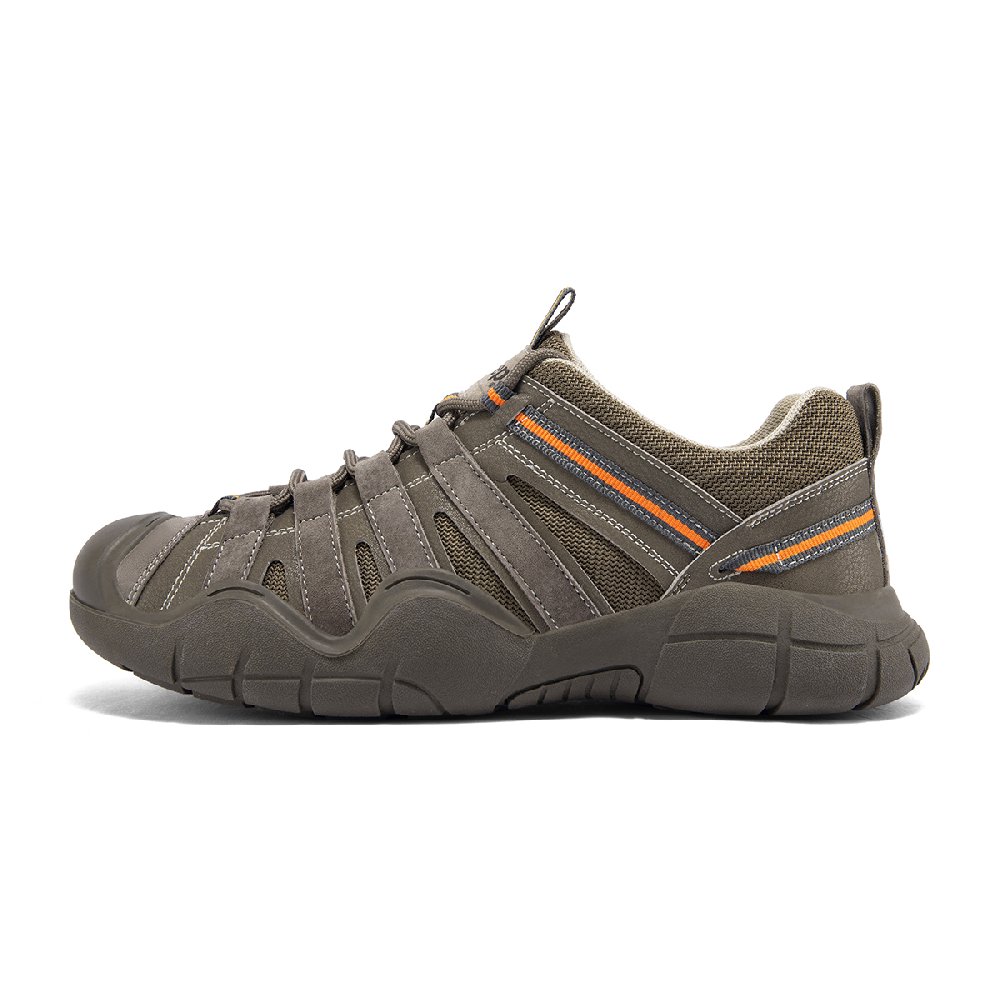 Jeep Cushioning Anti-Slip And Wear-Resistant Low-Top Outdoor Shoes Men's Gray