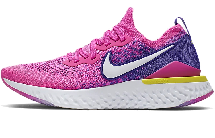 Nike Epic React Flyknit 2 Laser Fuchsia White Women's