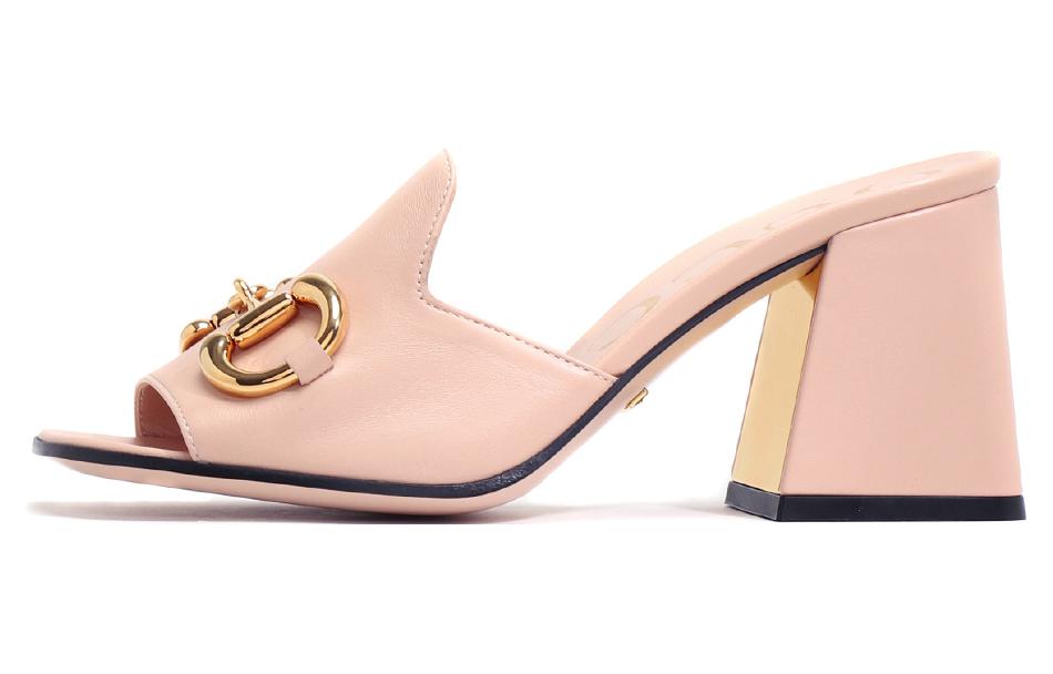 GUCCI Horsebit 75mm Mule Sandals