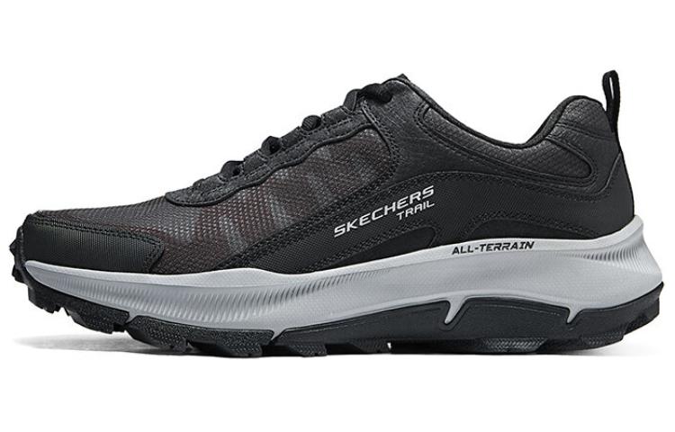 Skechers Low Top Casual Shoes Men's Black Gray