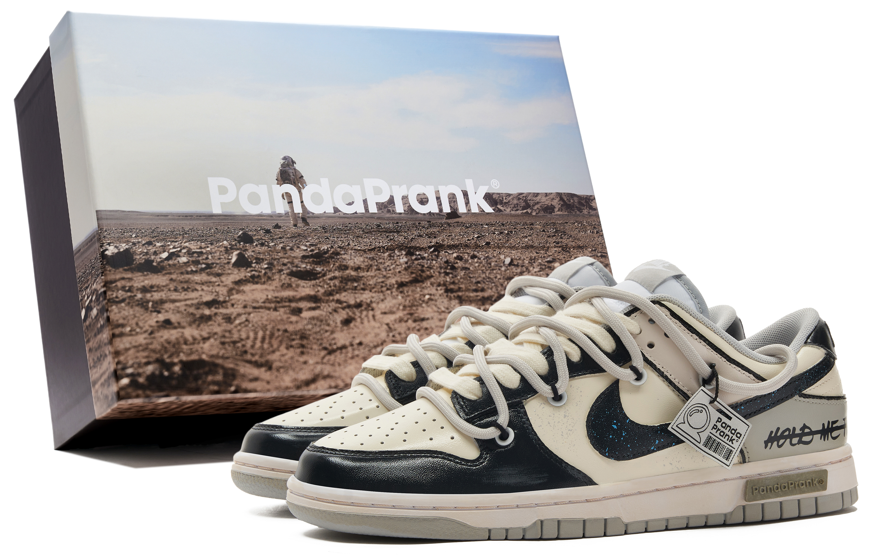 Nike Dunk Skateboard Shoes Men's Low top Black/White