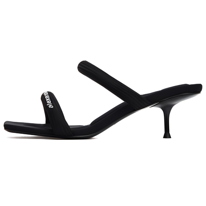 alexander wang Jessie 55mm Logo-print Mules