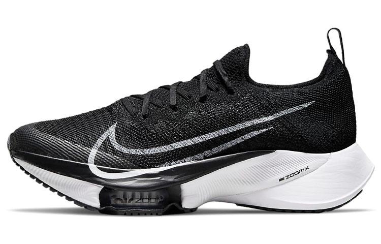 Nike Air Zoom Tempo Next% Flyknit Black White Women's