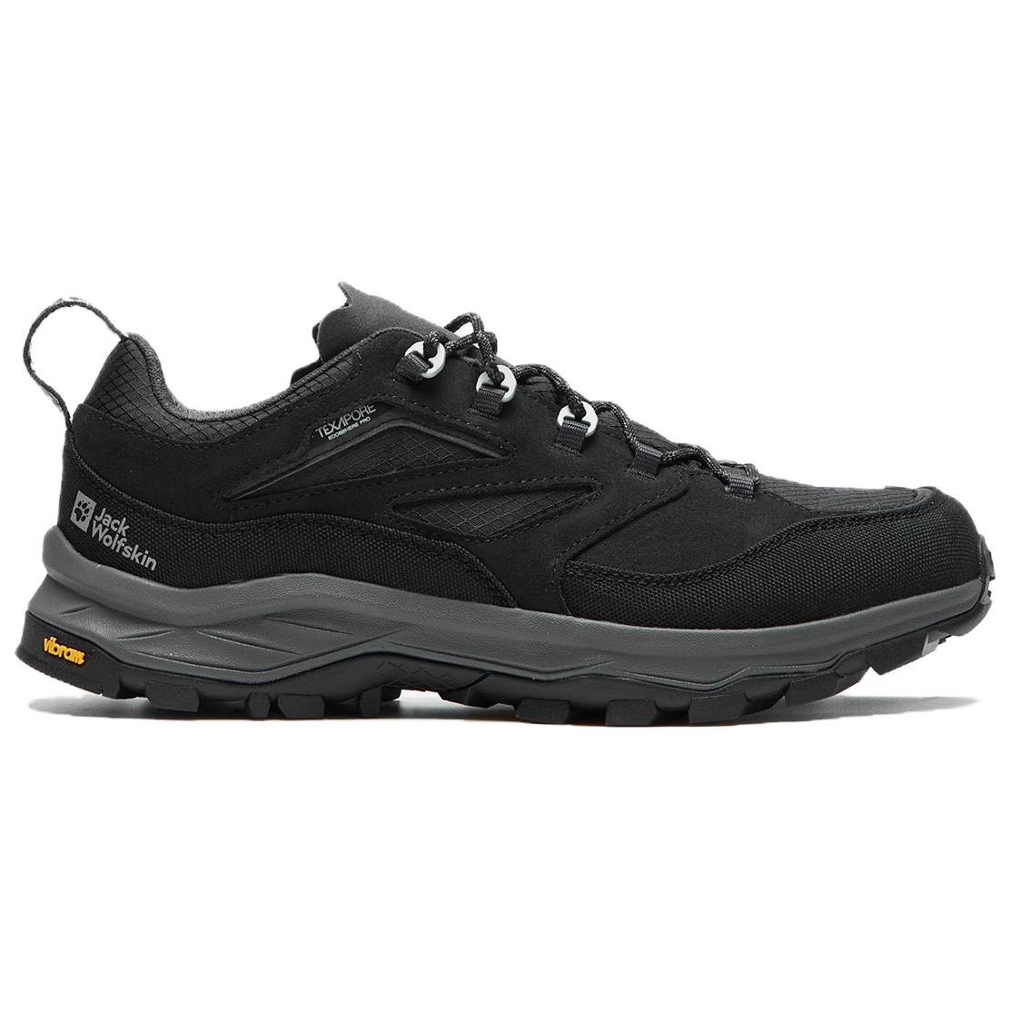 Jack Wolfskin Slip-Resistant Low-Top Trekking Shoes Women's Dark Gray Blue купить в интернет-магазине Yoocart с быстрой доставкой по России.