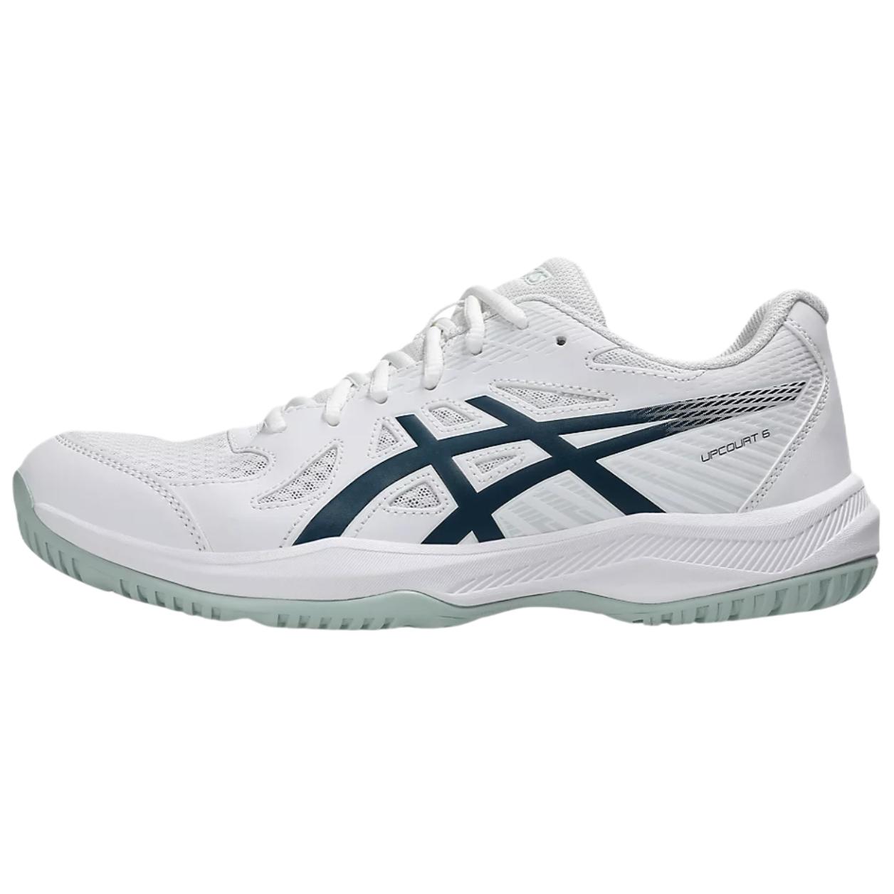 ASICS Upcourt 6 White Tranquil Teal