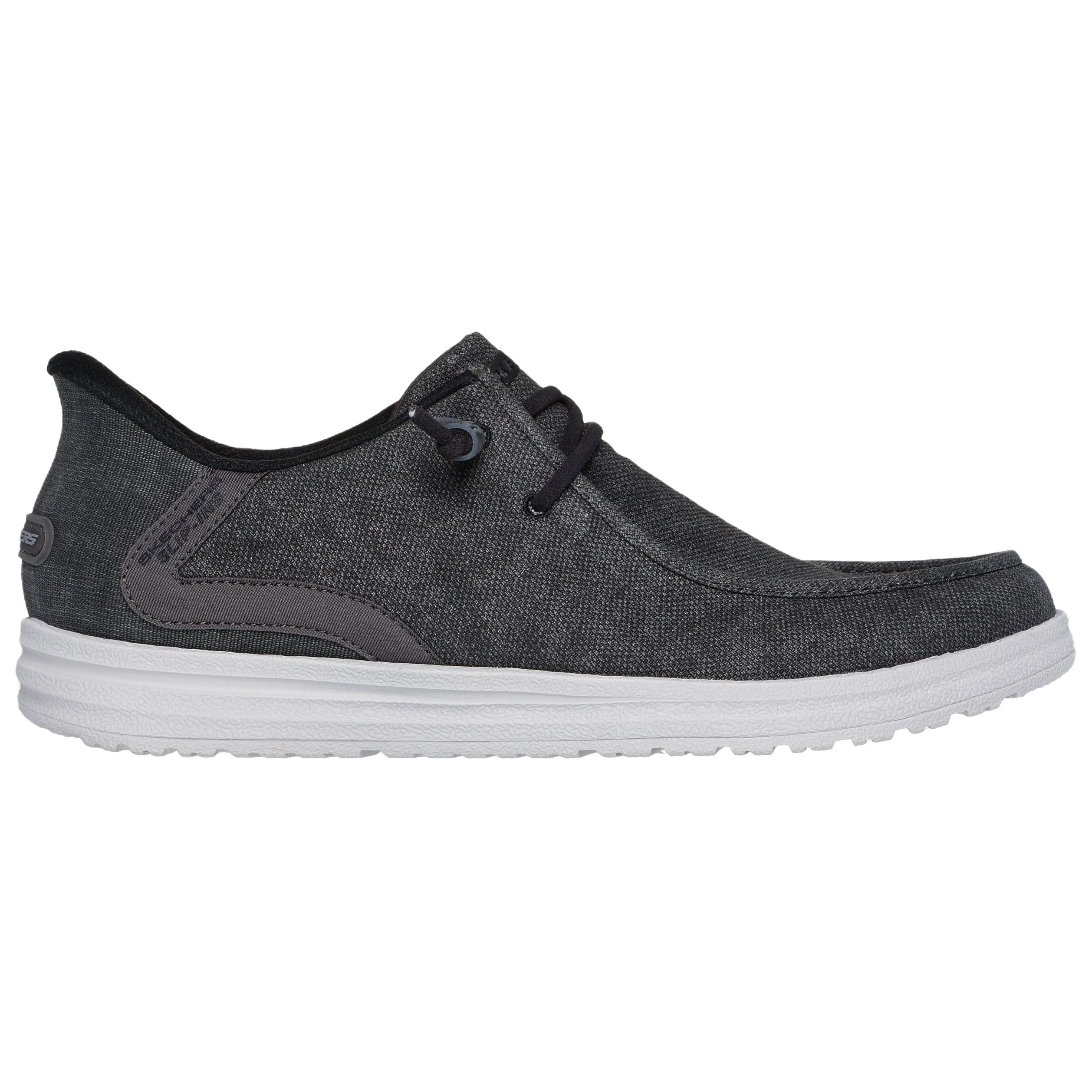 Skechers Melson Low Top Casual Shoes Men's Black