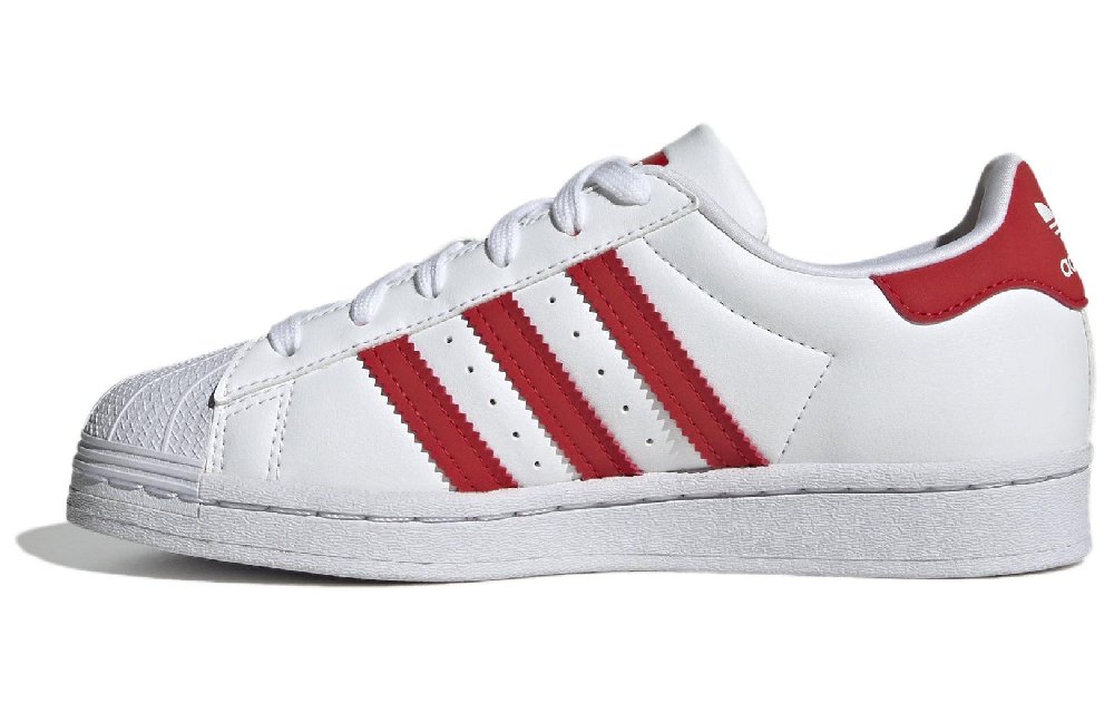 Adidas Originals SUPERSTAR Slip Resistant Cushioning Abrasion Resistant Low Top Skateboard Shoes Unisex White