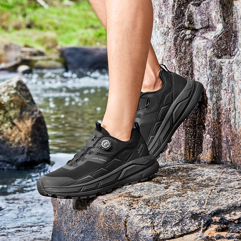 Jeep Racing Training Running Shoes Men's Black купить в интернет-магазине Yoocart с быстрой доставкой по России.